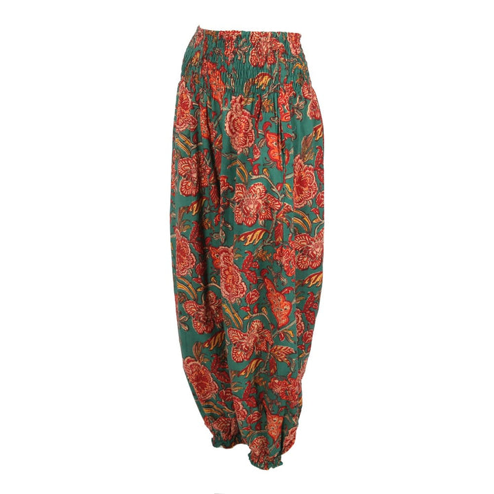 Floral Print Genie Trousers