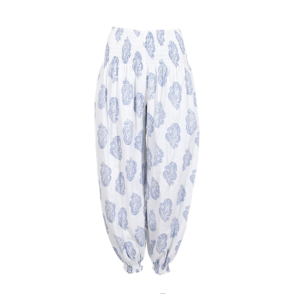 Crepe Cotton Harem Pants