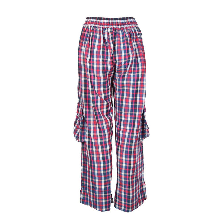 Check Cargo Trousers