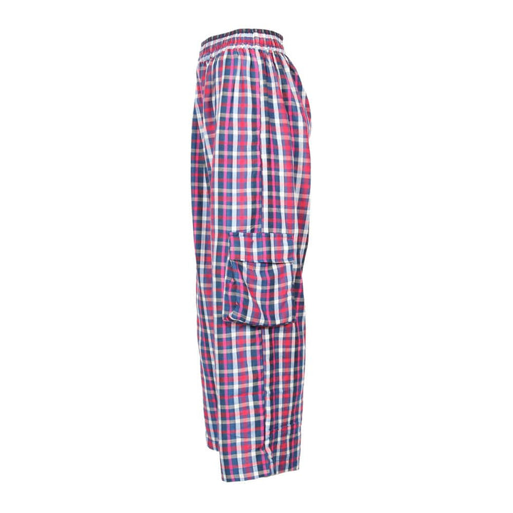 Check Cargo Trousers