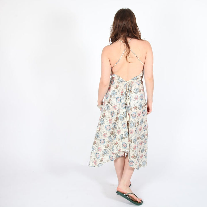 Lurex Scarf Dress