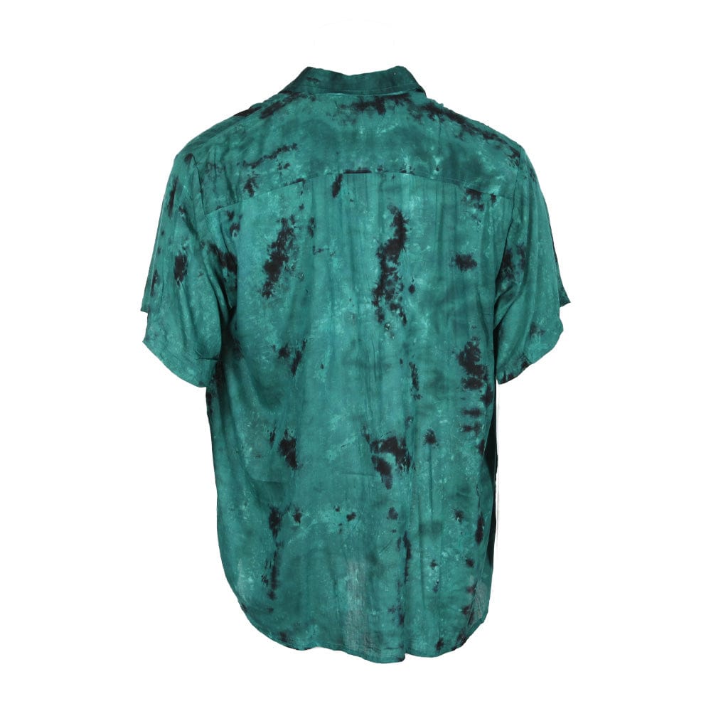 Men's Oversized Tie Dye Short Sleeved Shirt