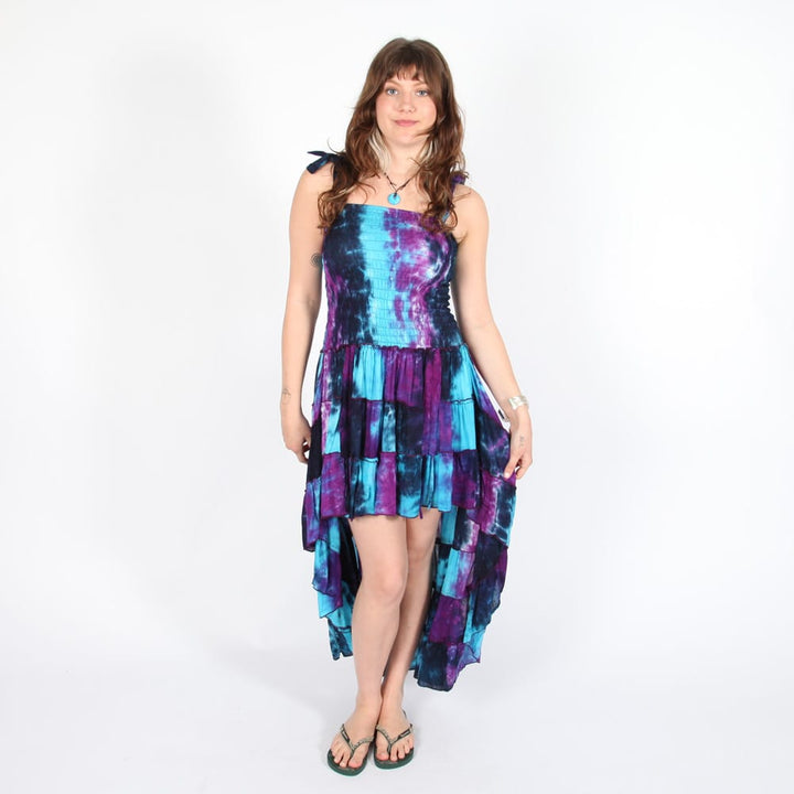 Tye Dye Frill Dress