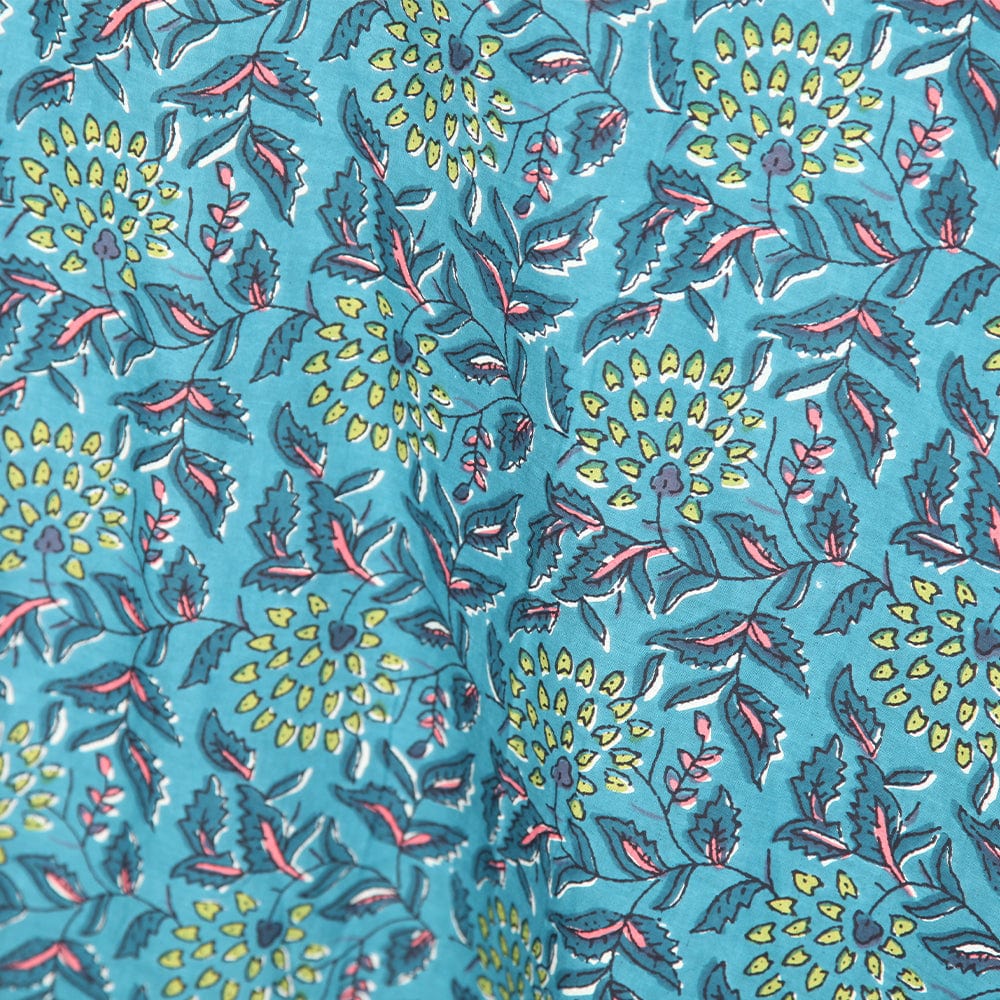 Block Print Wrap Skirt