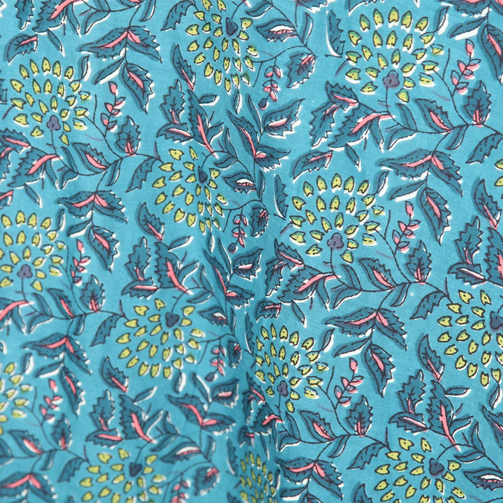 Block Print Wrap Skirt