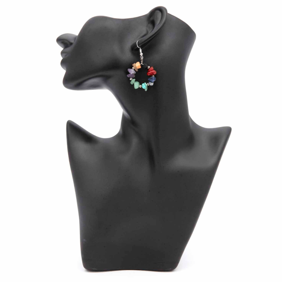 Gemstone Ring Earrings