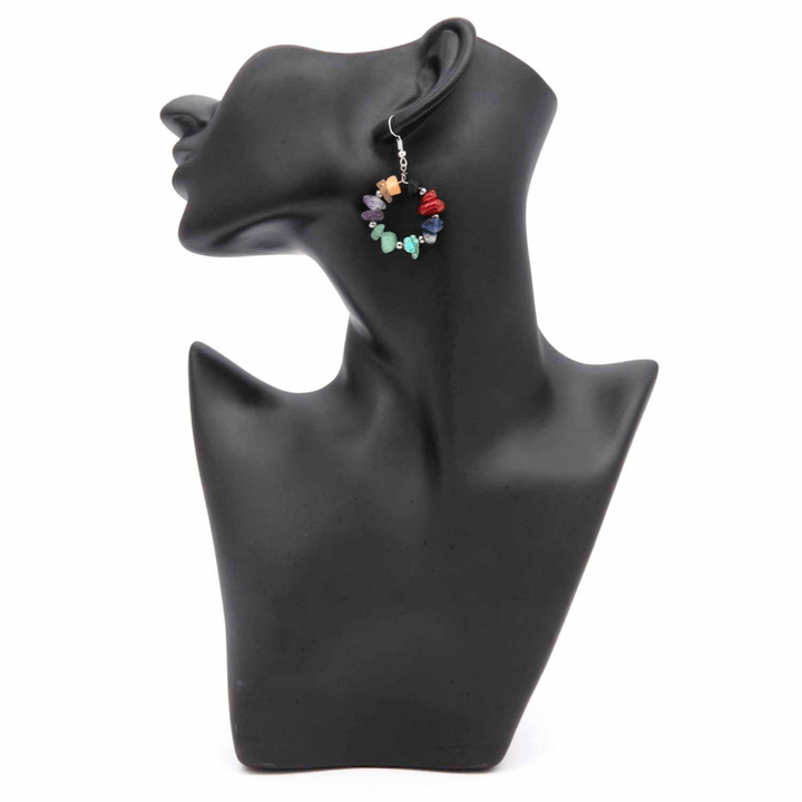 Gemstone Ring Earrings