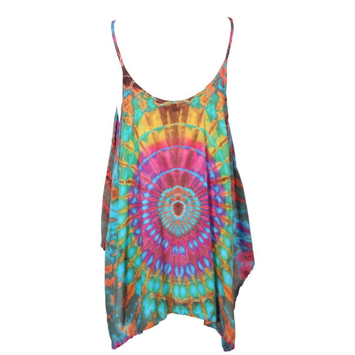 Floaty Strappy Tie Dye Top
