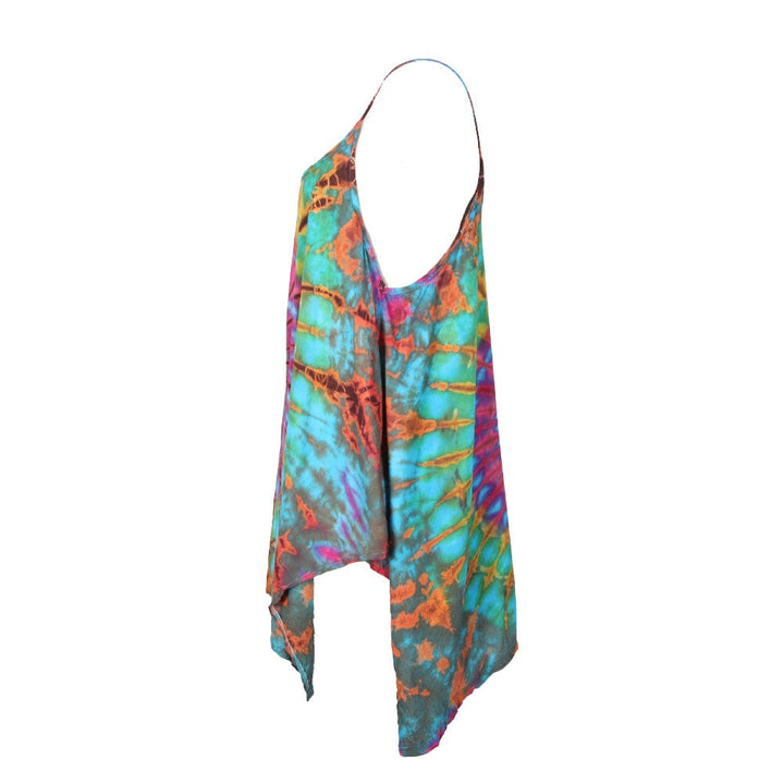Floaty Strappy Tie Dye Top
