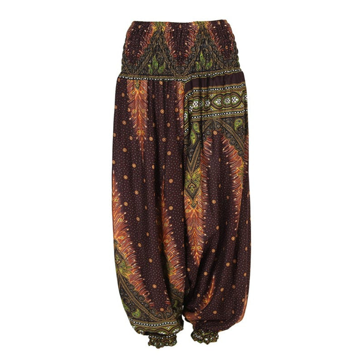 Thai Patterned Harem Pants