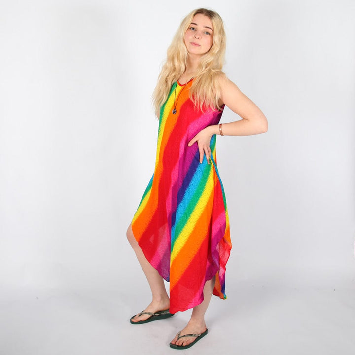 Rainbow Tent Dress