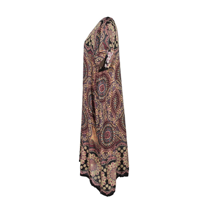 Floral Mandala Shift Dress