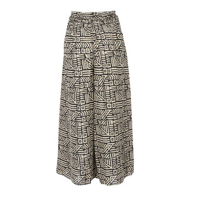 Thai Tribal Wide Leg Trousers