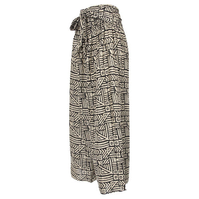 Thai Tribal Wide Leg Trousers