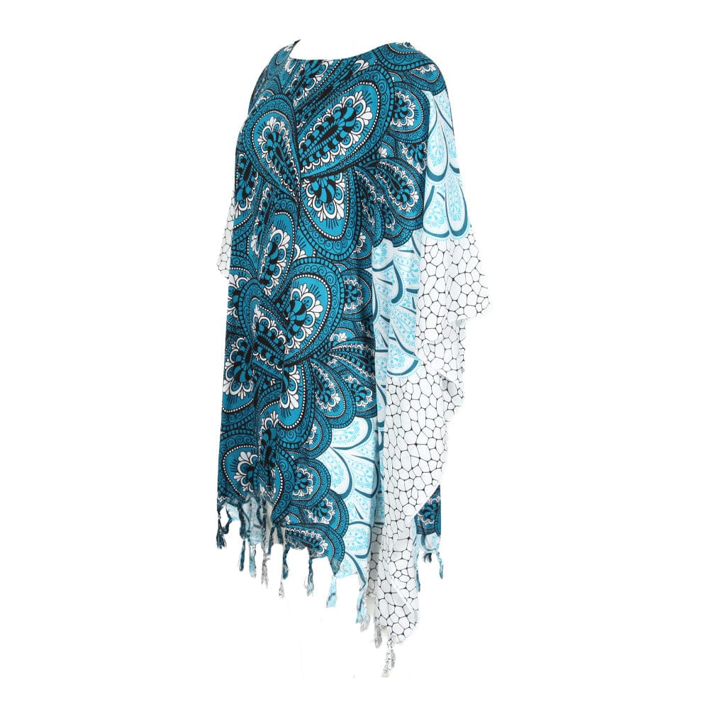 Beach cover up poncho