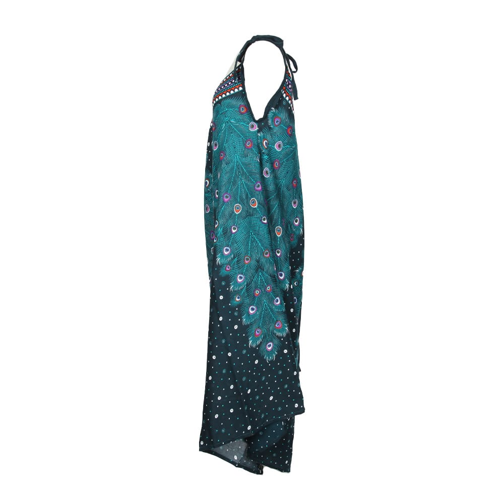 Peacock Feather Jumpsuit