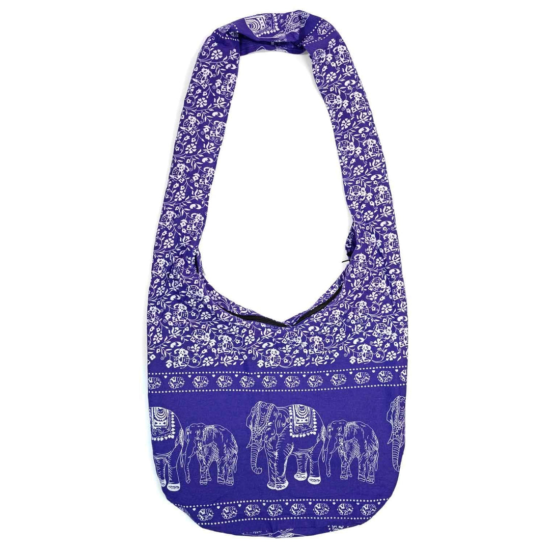 Elephant Print Slouch Bag