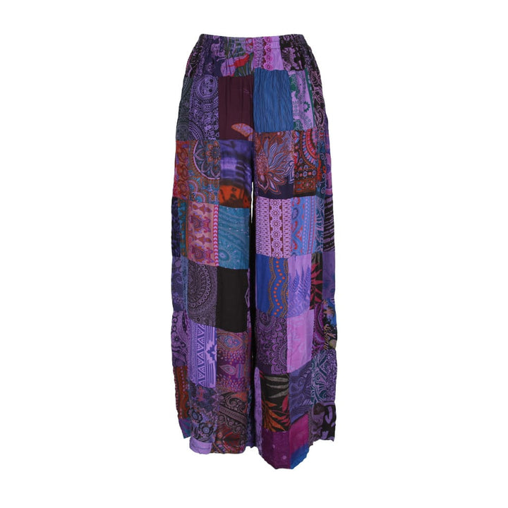 Thai Patch Wide Leg Trousers