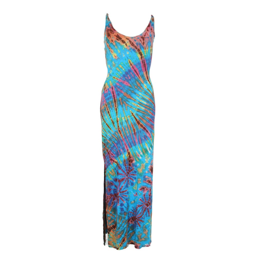 Tie Dye Bodycon Maxi Dress