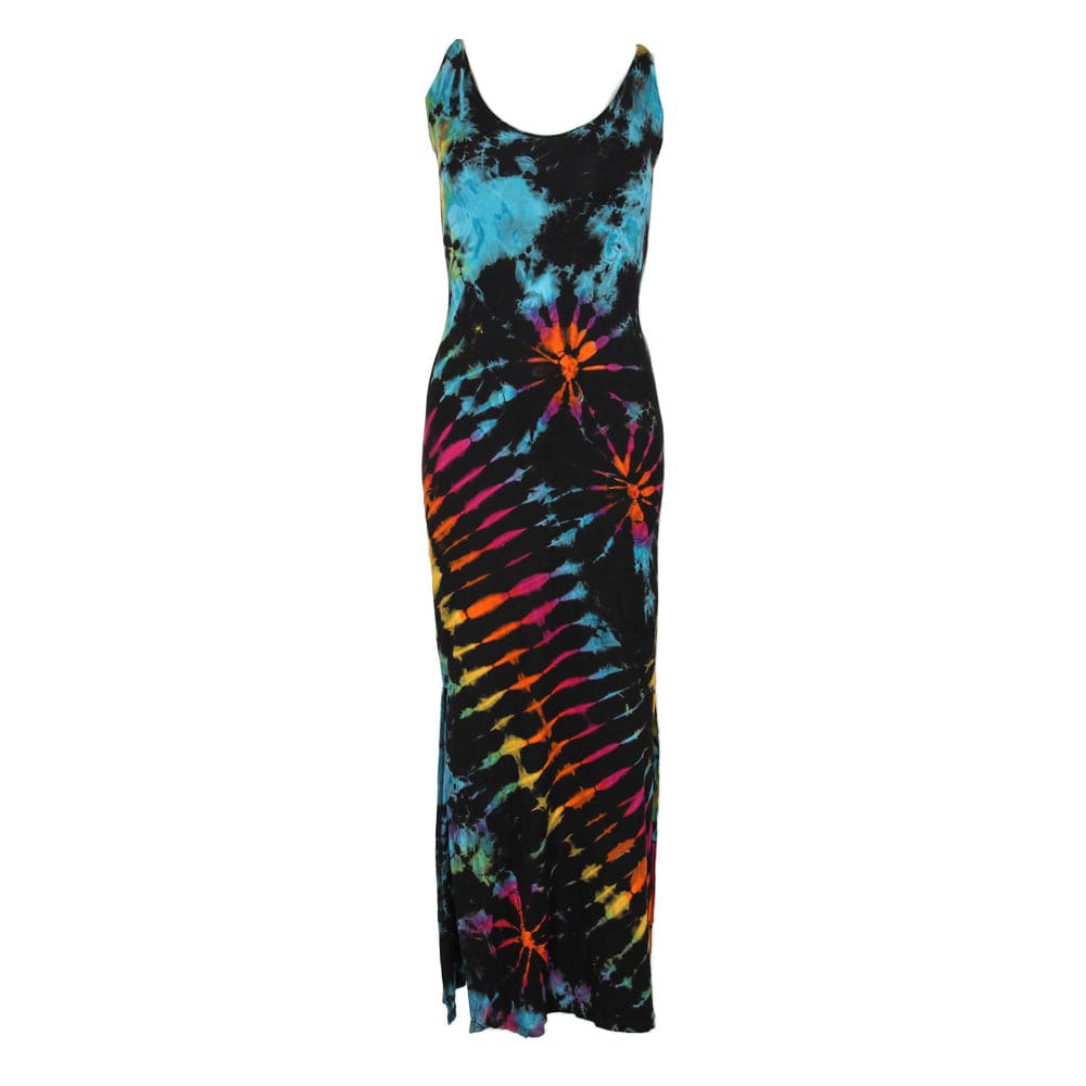 Tie Dye Bodycon Maxi Dress