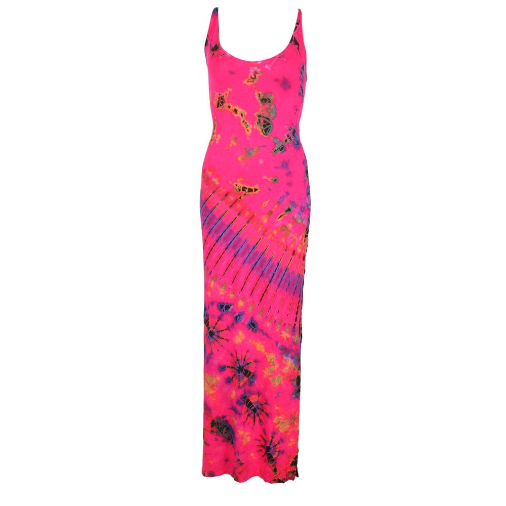 Tie Dye Bodycon Maxi Dress