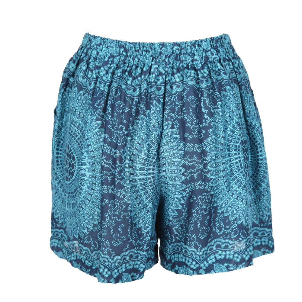 Mandala Print Shorts