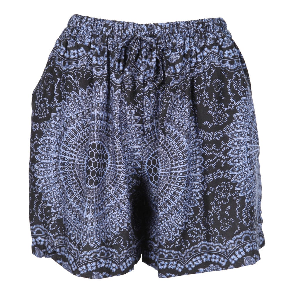 Mandala Print Shorts