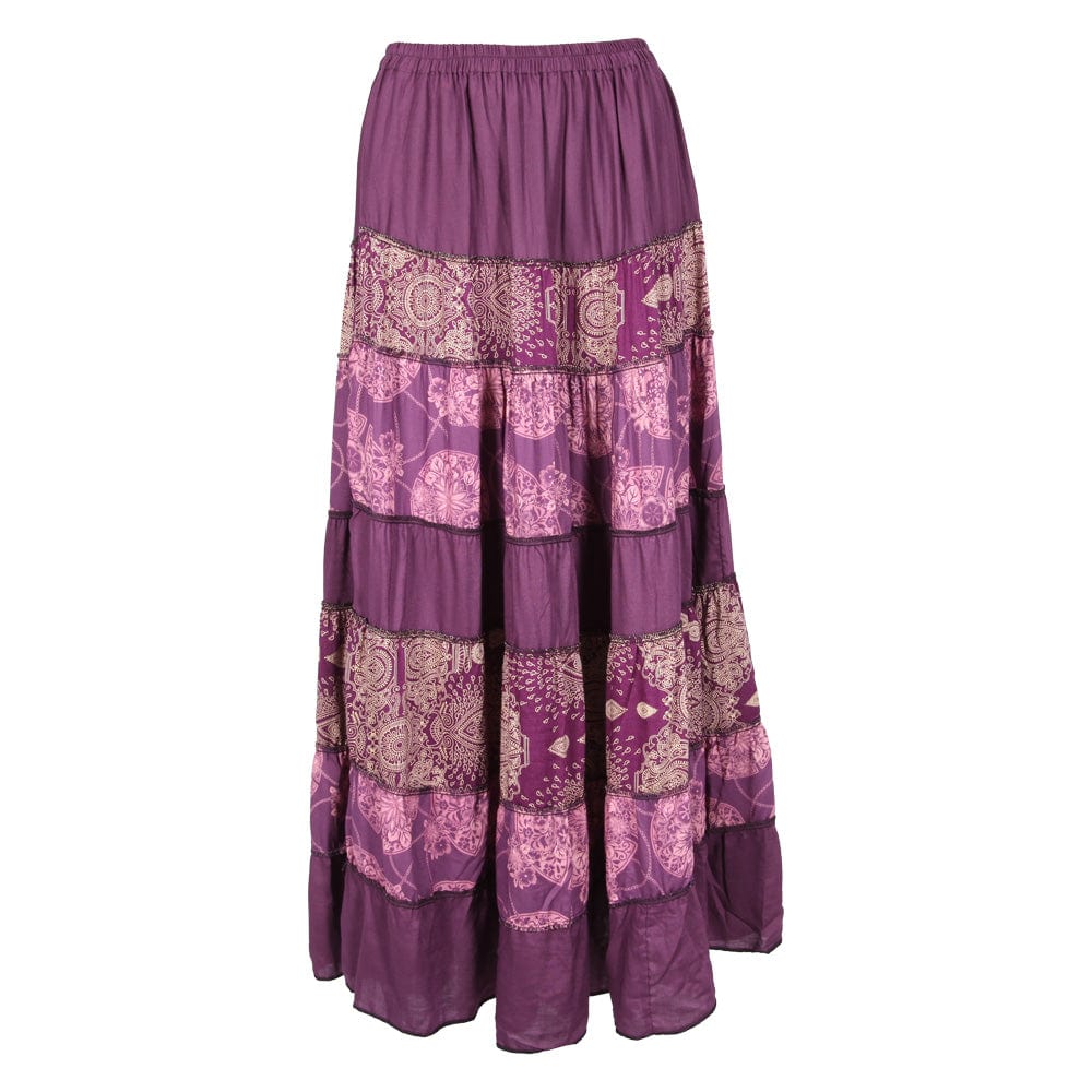 Chiang Mai Tiered Maxi Skirt