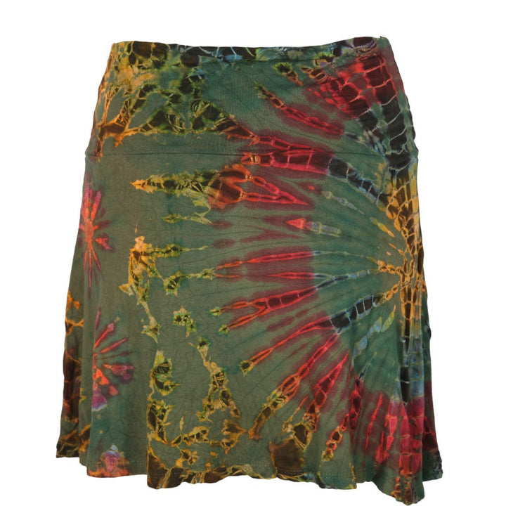 Tie Dye Mini Skirt