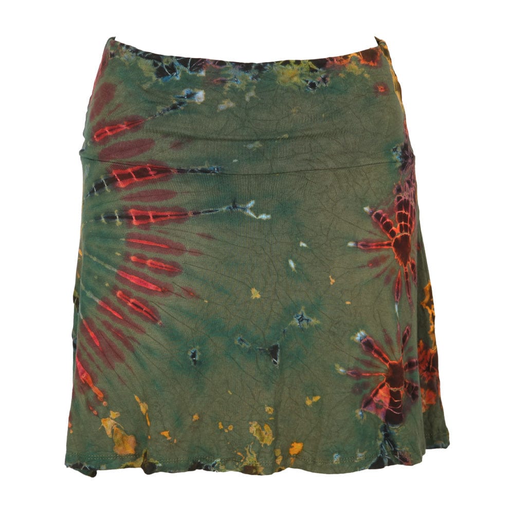 Tie Dye Mini Skirt