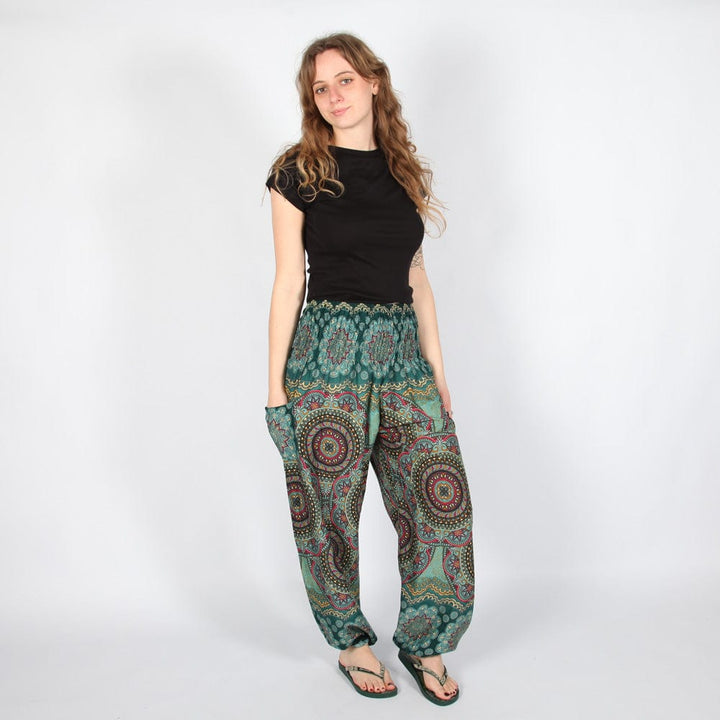 Mandala Floral Harem Pants