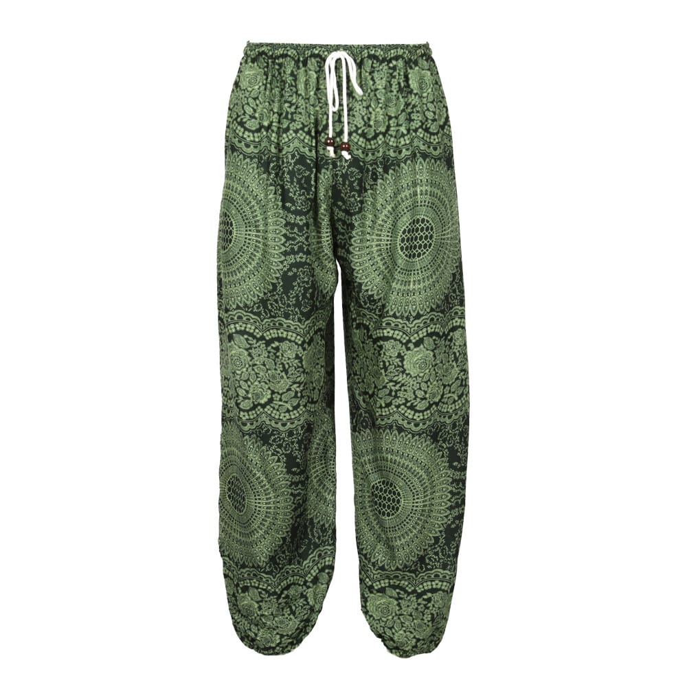 Floral Mandala Jogger Harem Pants