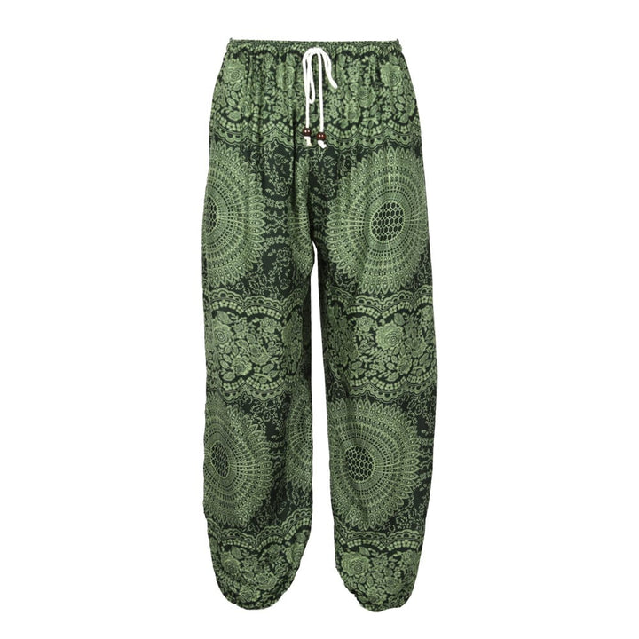 Floral Mandala Jogger Harem Pants