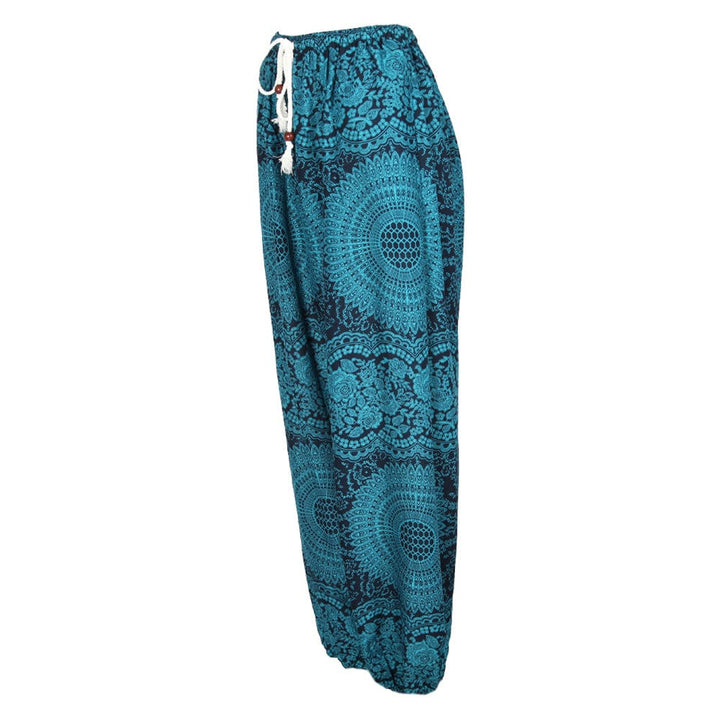 Floral Mandala Jogger Harem Pants