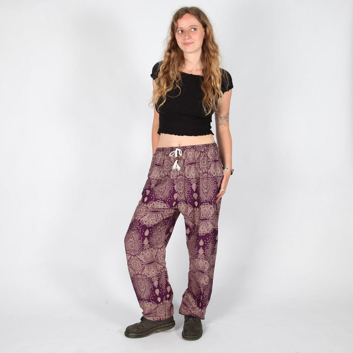 Mandala High Crotch Harem Pants