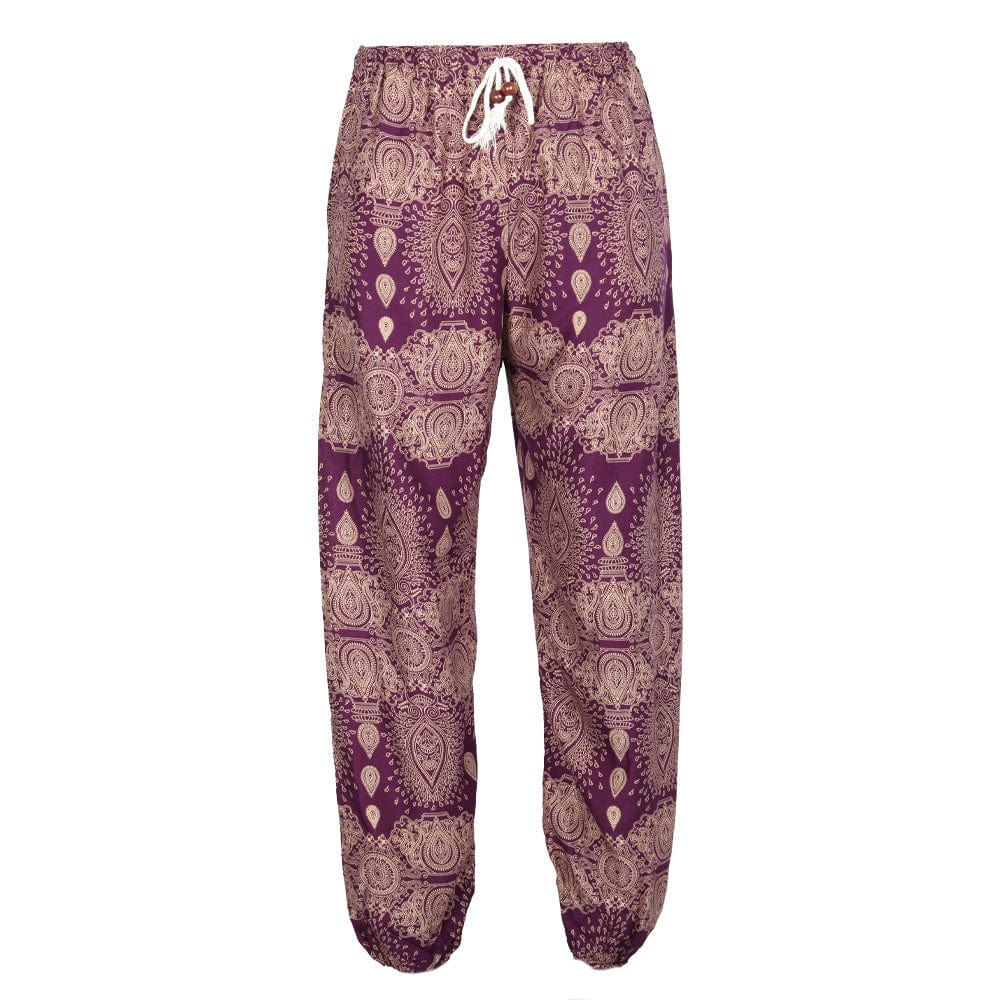 Mandala High Crotch Harem Pants
