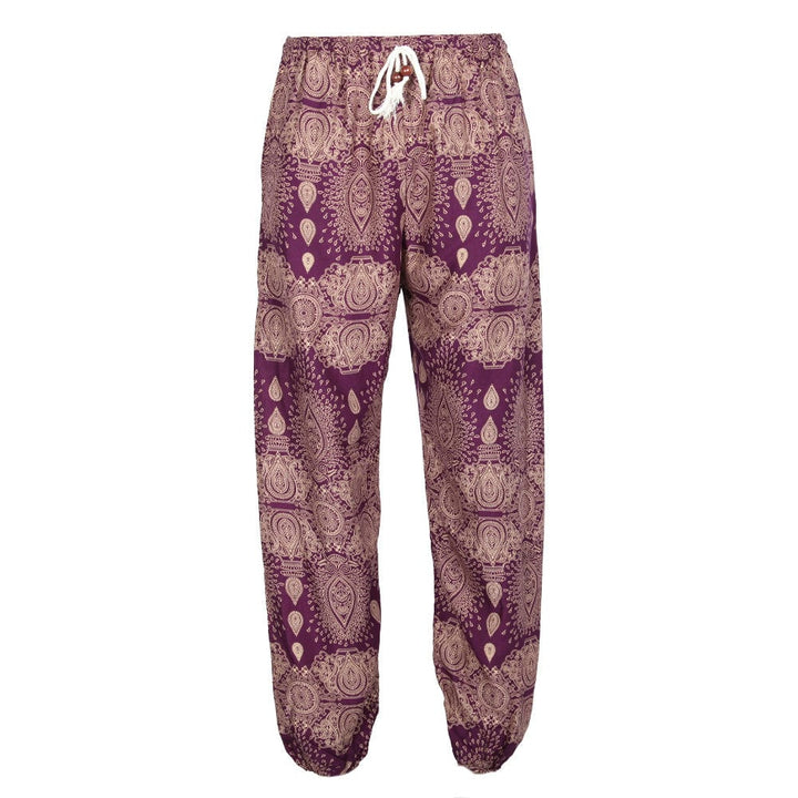 Mandala High Crotch Harem Pants