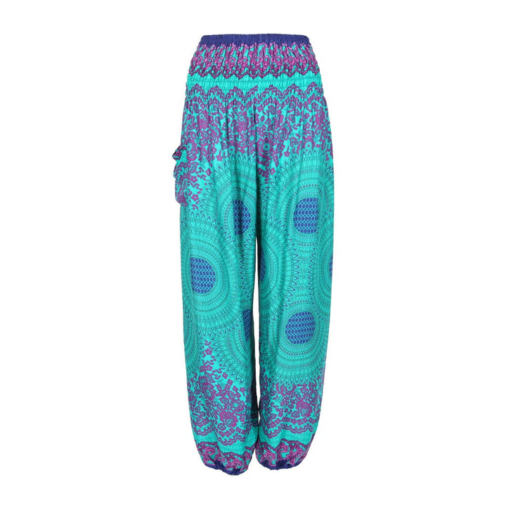 Bright Mandala Genie Pants