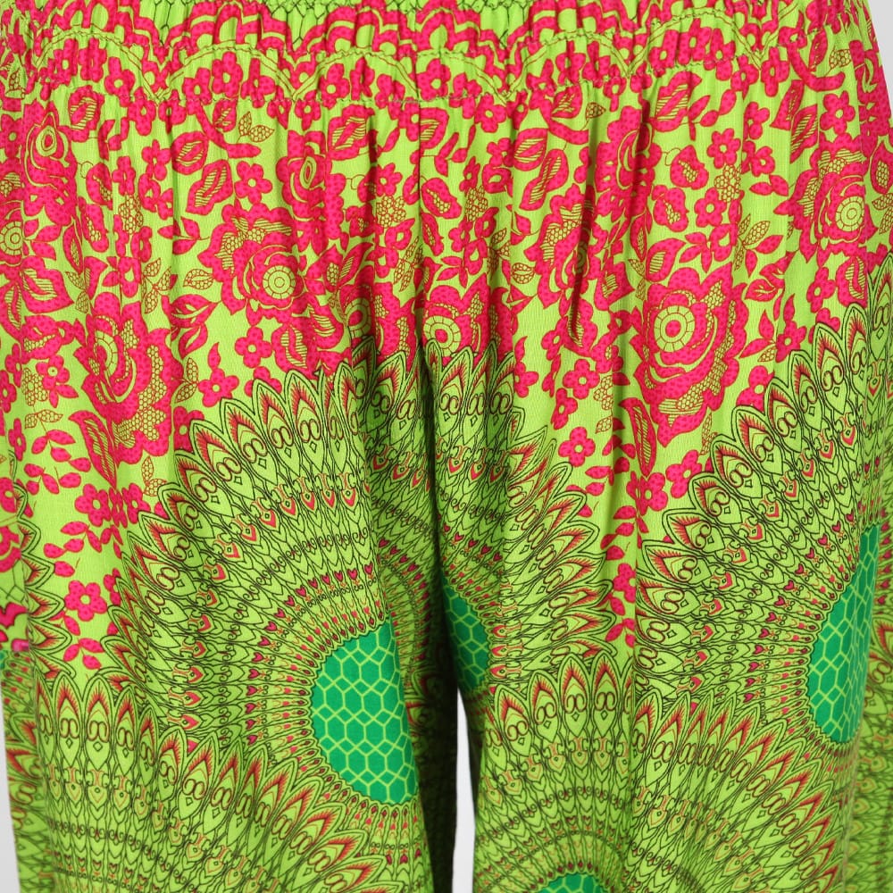 Bright Mandala Genie Pants