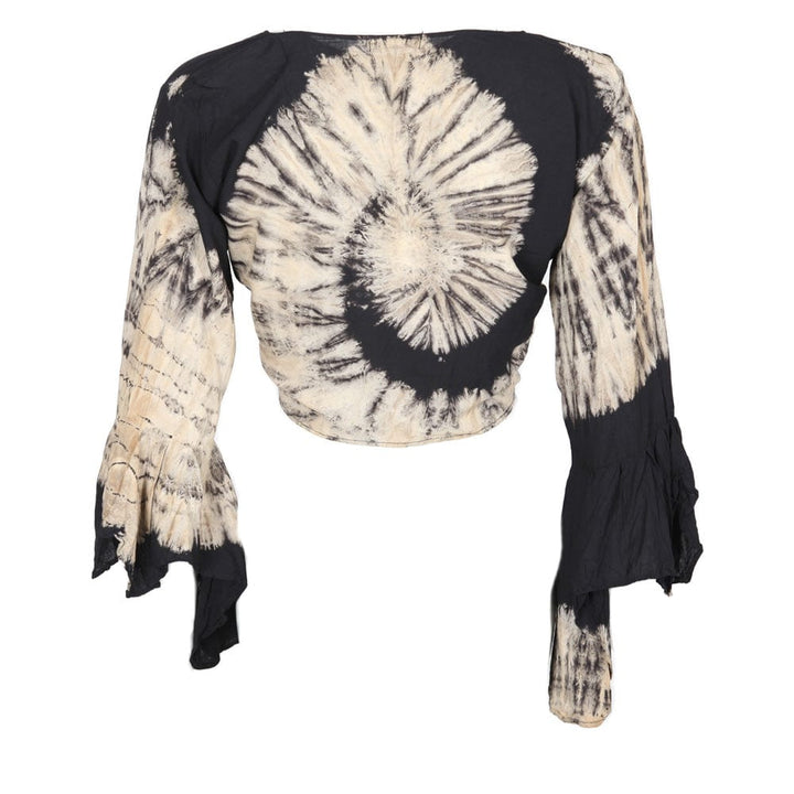 Bell Sleeve Wrap Top