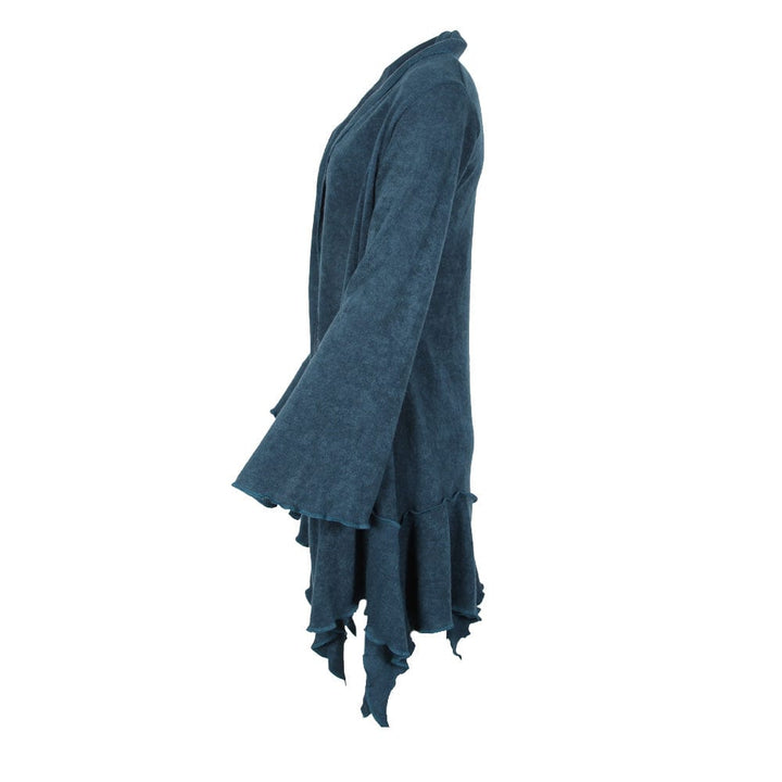 Hanky Hem Open Cardigan