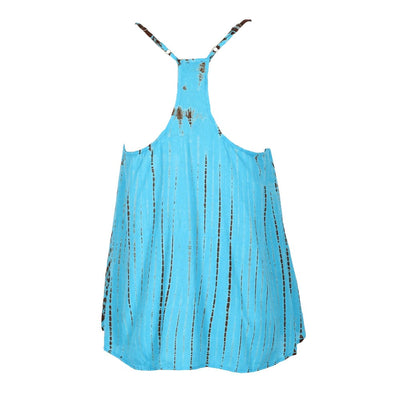 Turquoise Floaty Cami Top