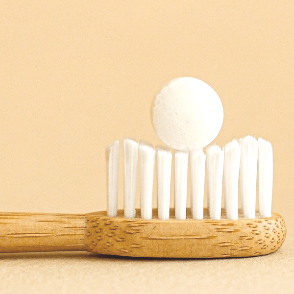 Truthbrush bamboo toothbrush and toothpaste tablets set