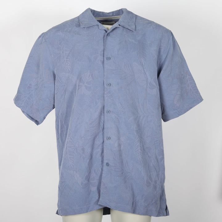 Vintage Soft Blue Short Sleeve Shirt