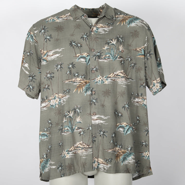 Vintage Palm Tree Short Sleeve Shirt