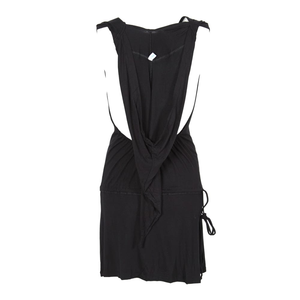 Backless Hooded Dress