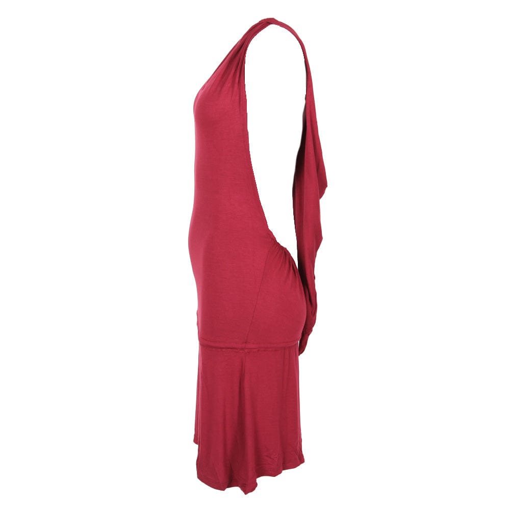 Backless Hooded Dress The Hippy Clothing Co. Backless Hooded Dress The Hippy Clothing Co.