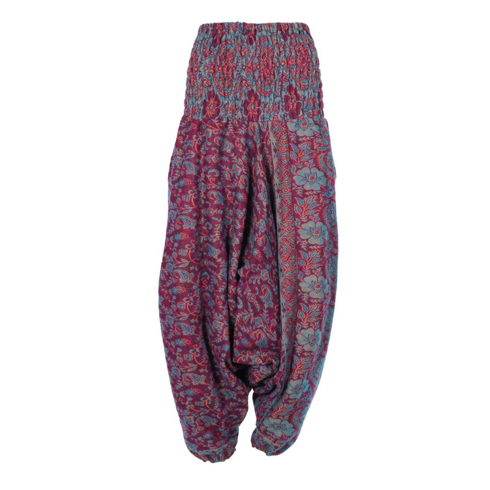 Blanket Fleece Low Harem Pants