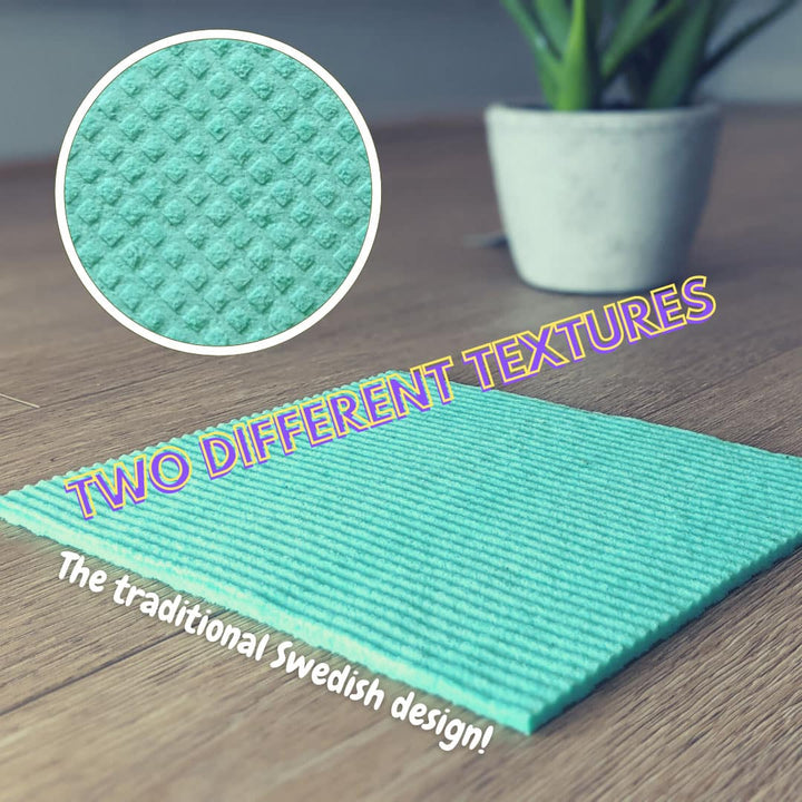 All-Purpose Eco Cloths (Swedish Dishcloths) | 6 Pack