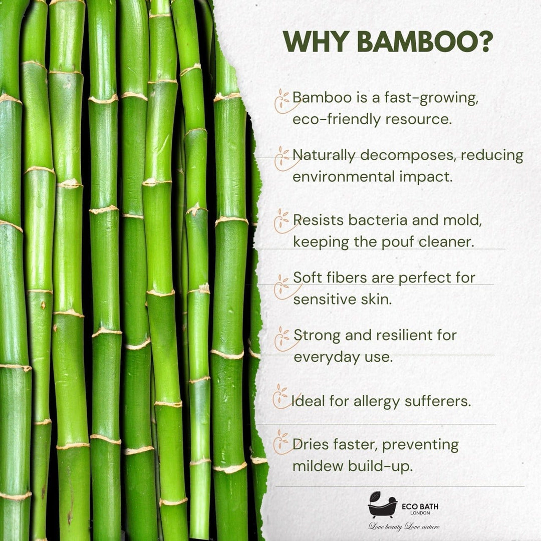 Eco-Friendly Paddle Detangler Bamboo Hairbrush with Wooden Pins - for Long, Thick, and Curly Hair